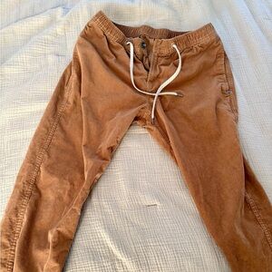 Vuori Men's Tan Corduroy Pants